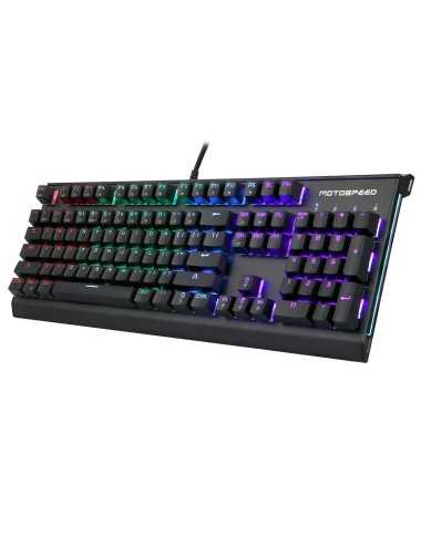 Mechanical gaming keyboard Motospeed CK76 RGB με Outemu Blue διακόπτες